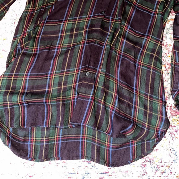 LAUREN by Ralph Lauren plaid shirt - Picture 5 of 5